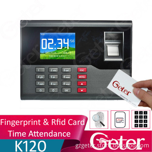 2,000 user capacity&Fingerprint Time Attendance